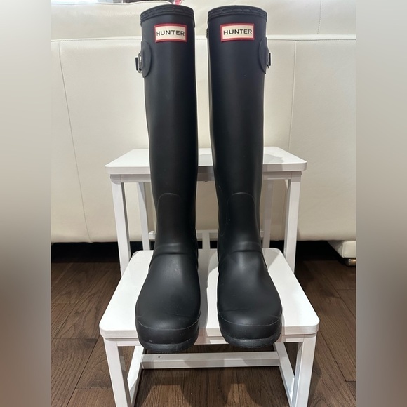 Hunter Original Rain Boot Black 9 👢👢❤️❤️ - Picture 5 of 10